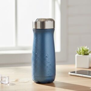S’well 16oz Insulated Stainless Steel Water Bottle - Textured Blue - NYC